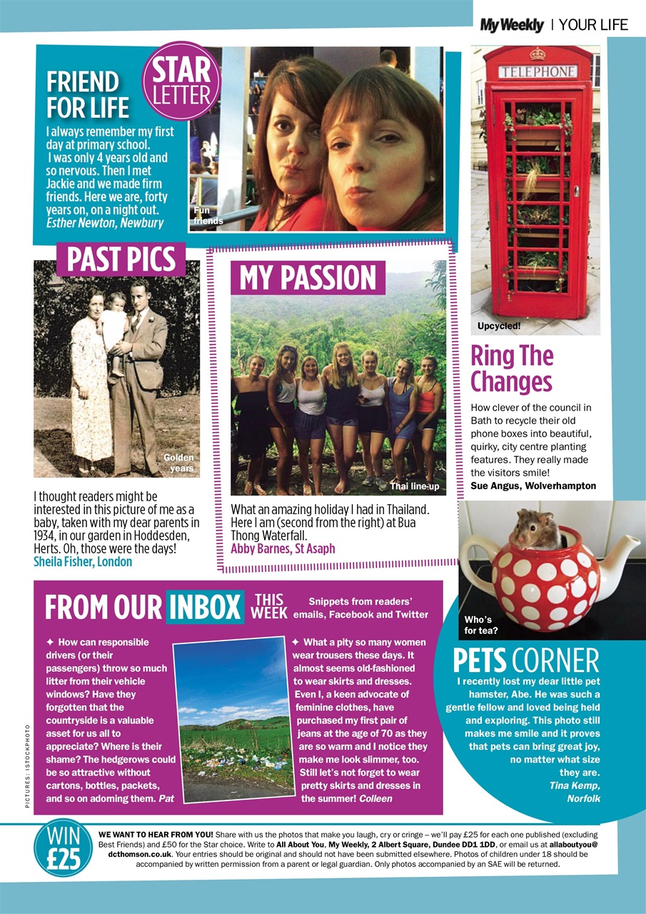 My Weekly Preview Pages