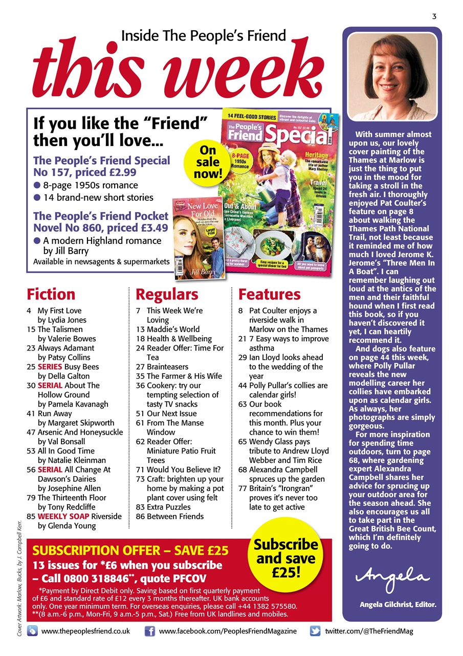 The People’s Friend Preview Pages