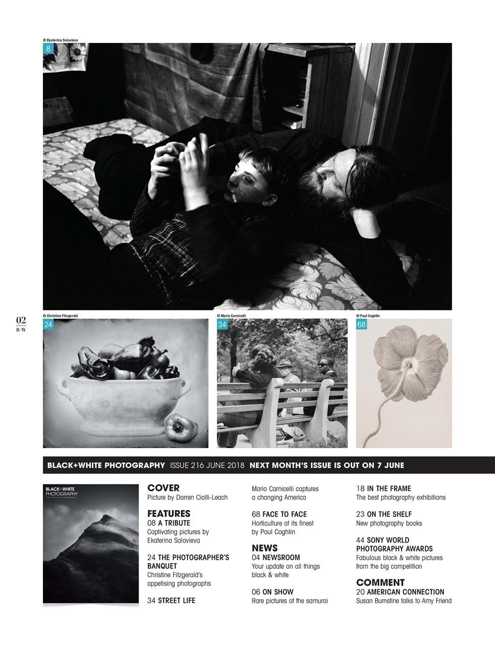 Black+White Photography Preview Pages