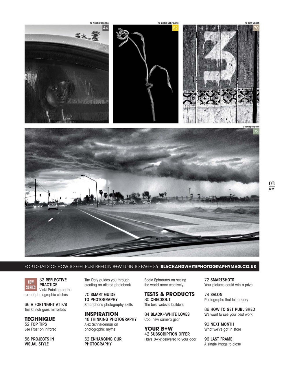 Black+White Photography Preview Pages