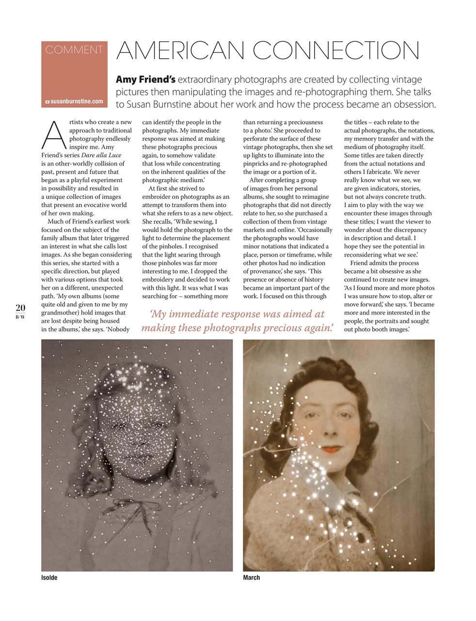 Black+White Photography Preview Pages