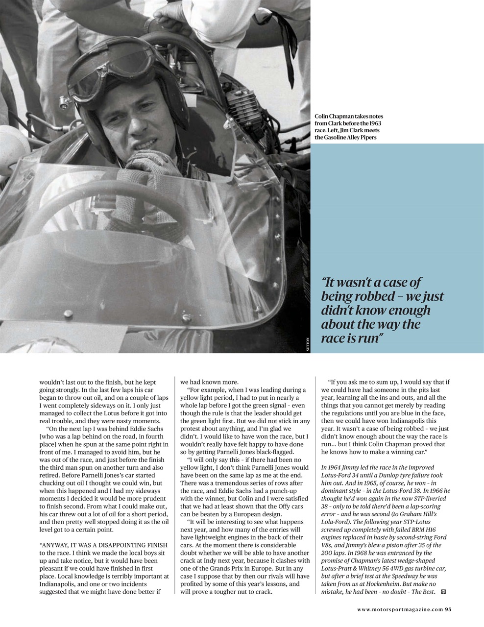 Motor Sport Magazine Preview Pages