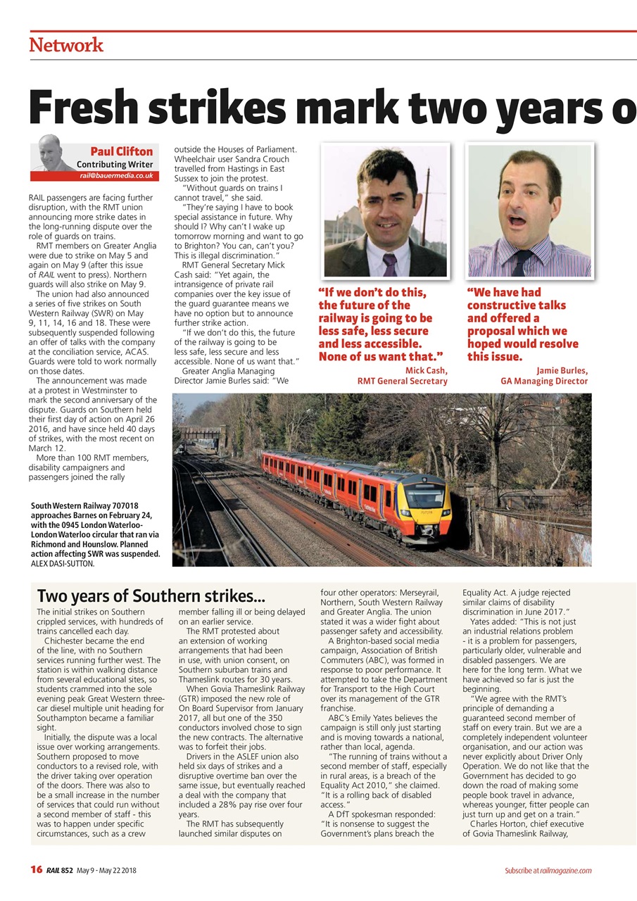 Rail Preview Pages