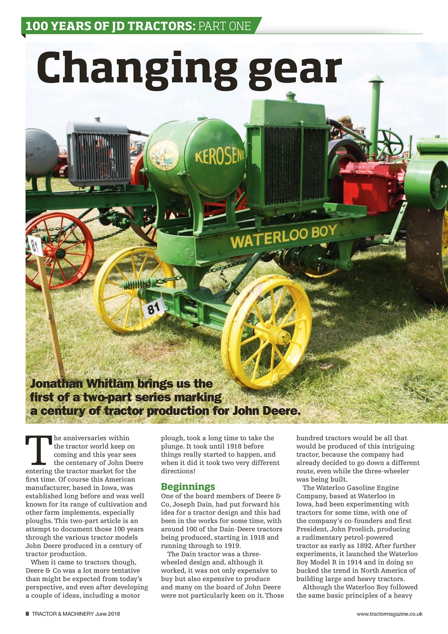 Tractor & Machinery Preview Pages