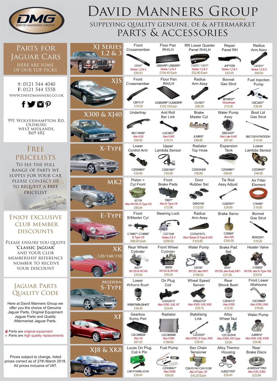 Classic Jaguar Preview Pages