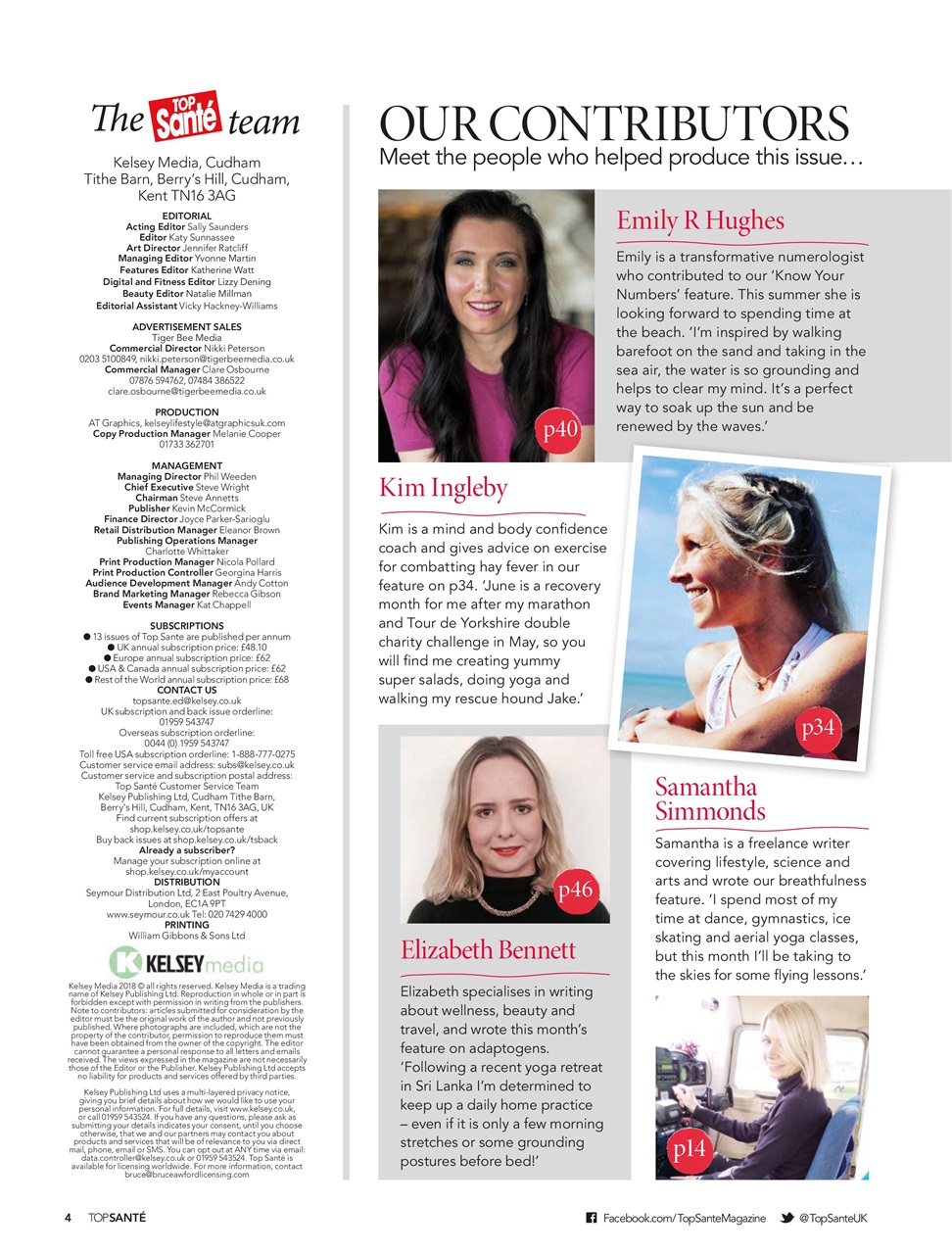 Top Sante Preview Pages