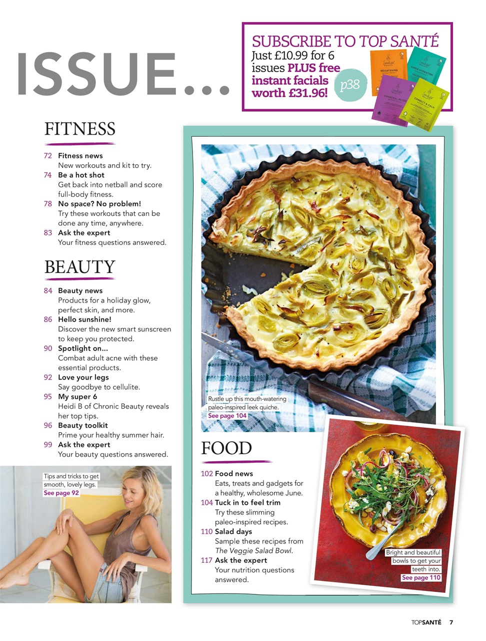 Top Sante Preview Pages