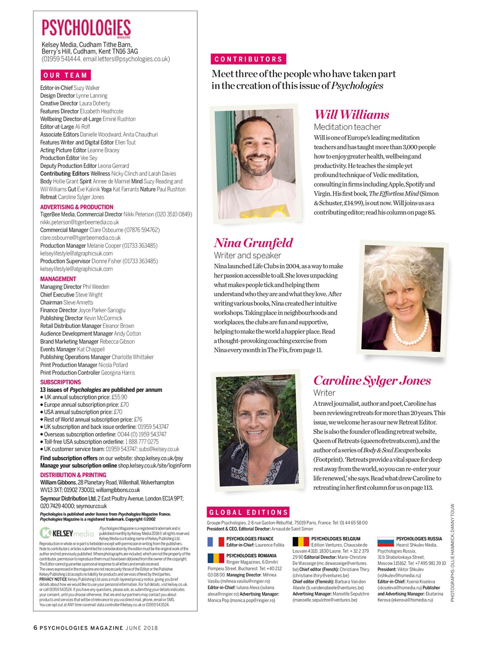 Psychologies Preview Pages