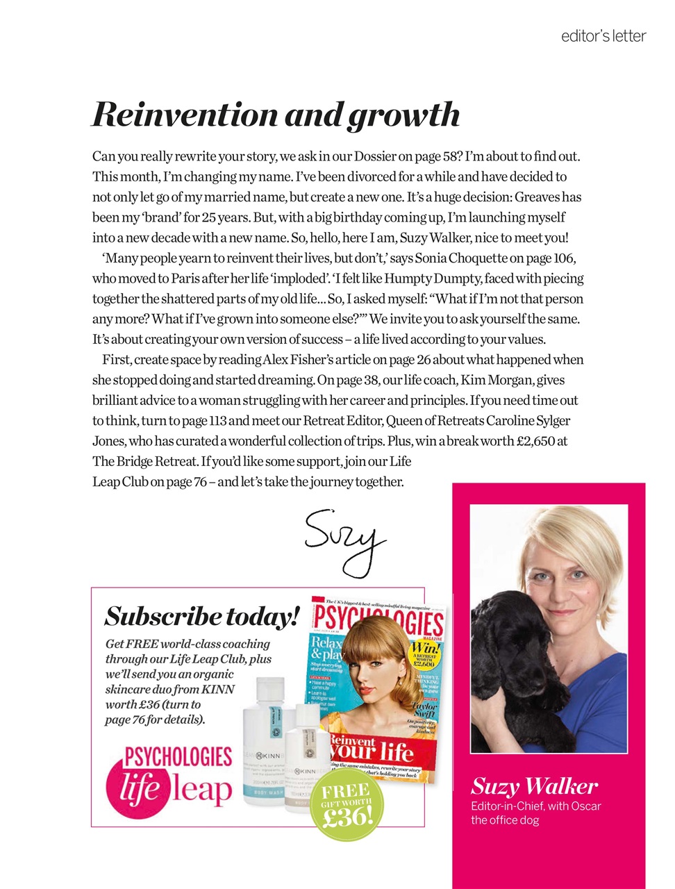 Psychologies Preview Pages