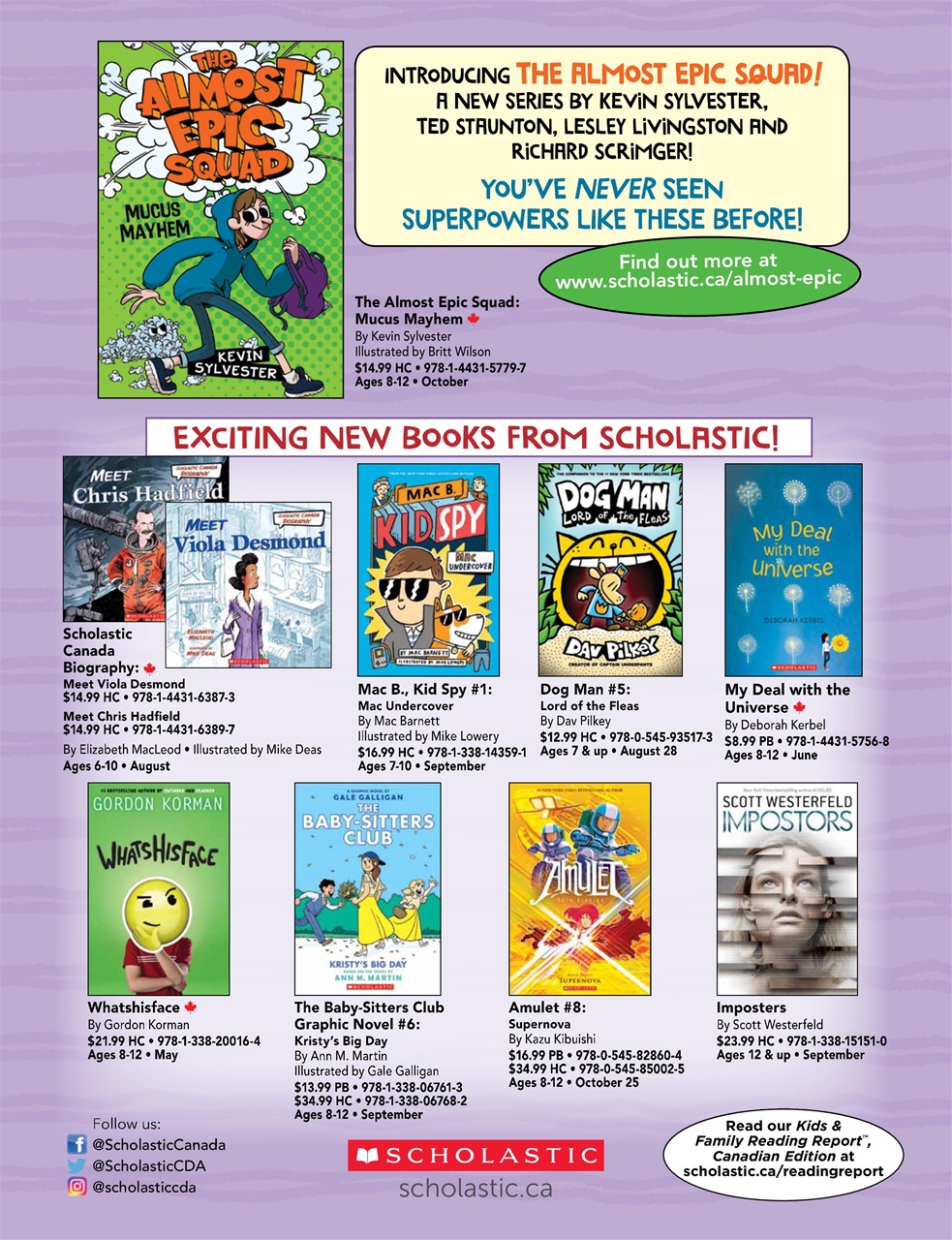 Quill & Quire Preview Pages