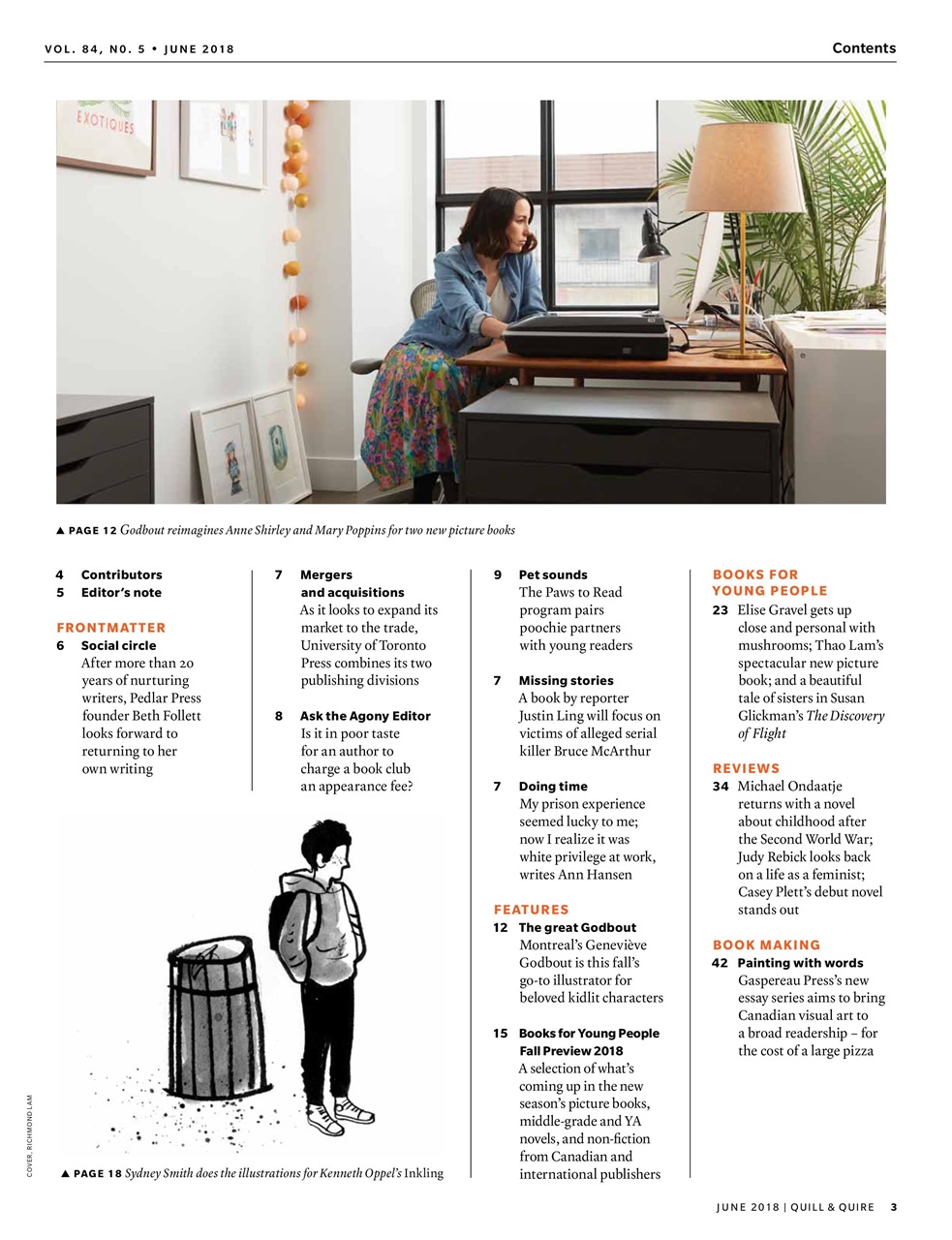 Quill & Quire Preview Pages