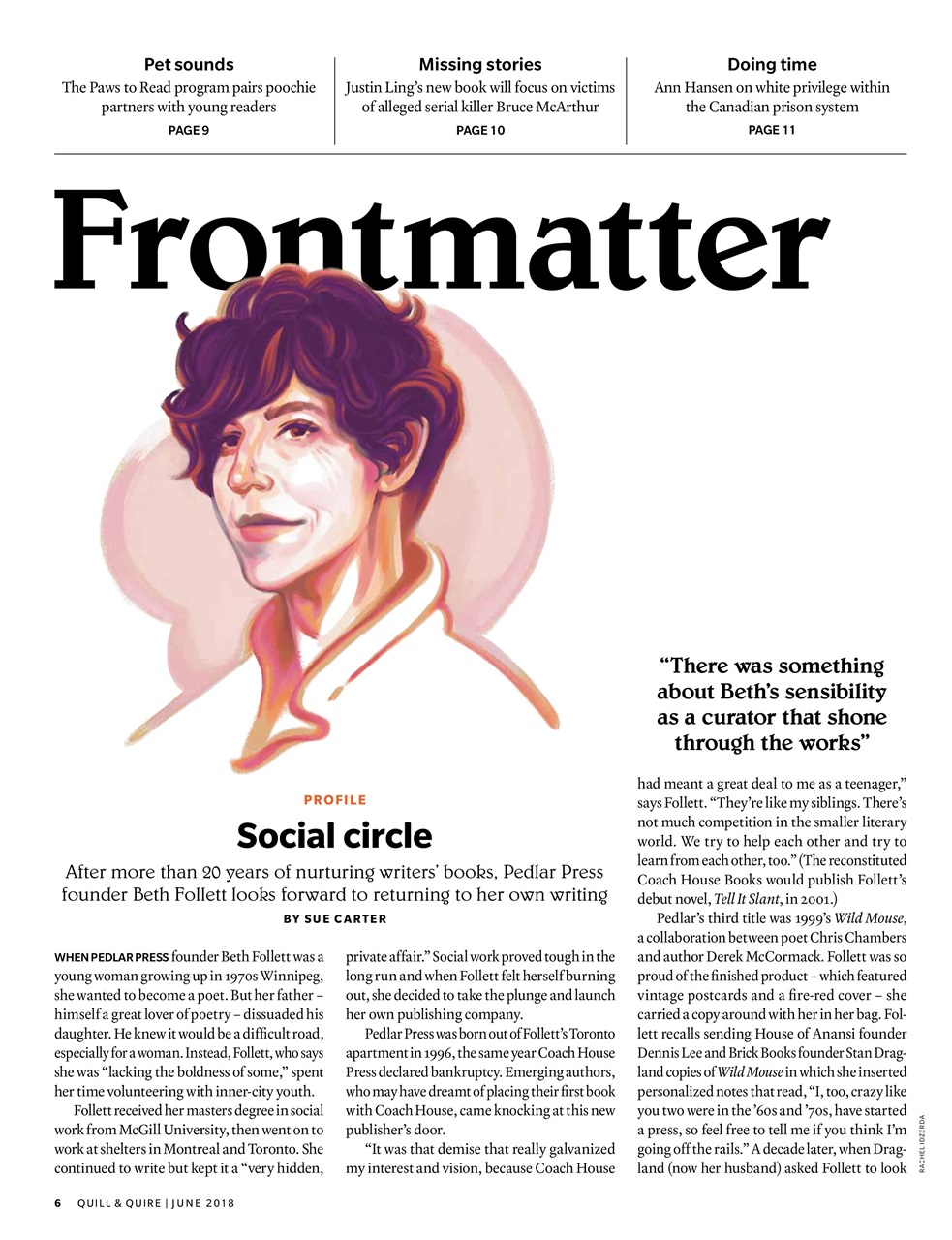 Quill & Quire Preview Pages