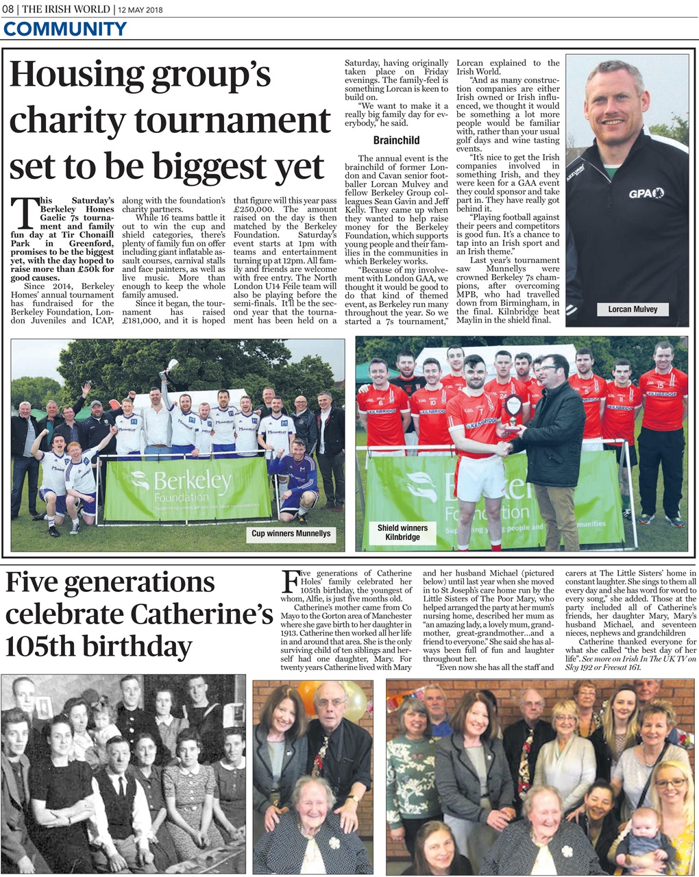 Irish World Preview Pages