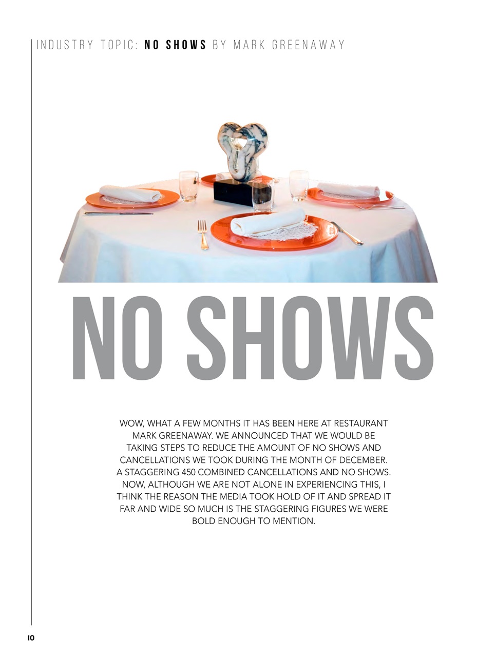 Chef & Restaurant Magazine Preview Pages