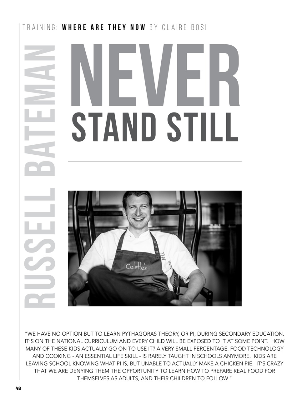Chef & Restaurant Magazine Preview Pages