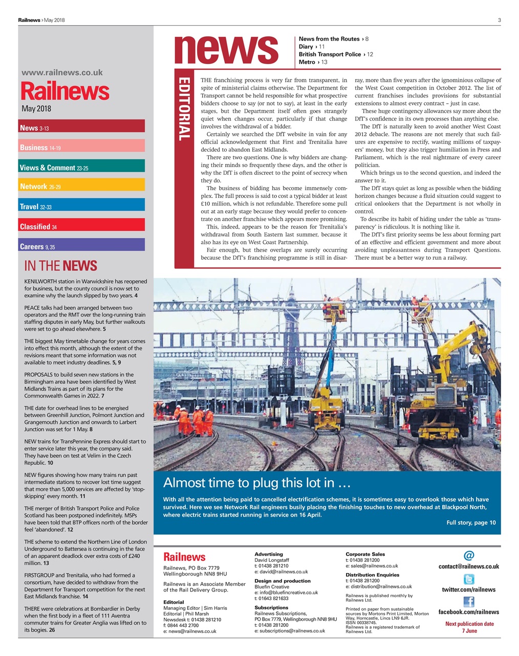 Railnews Preview Pages