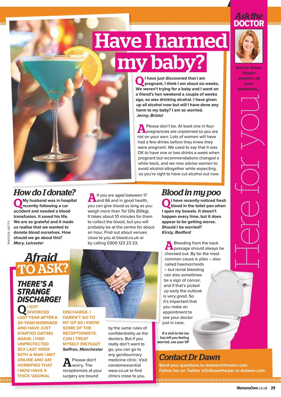 Woman's Own Preview Pages