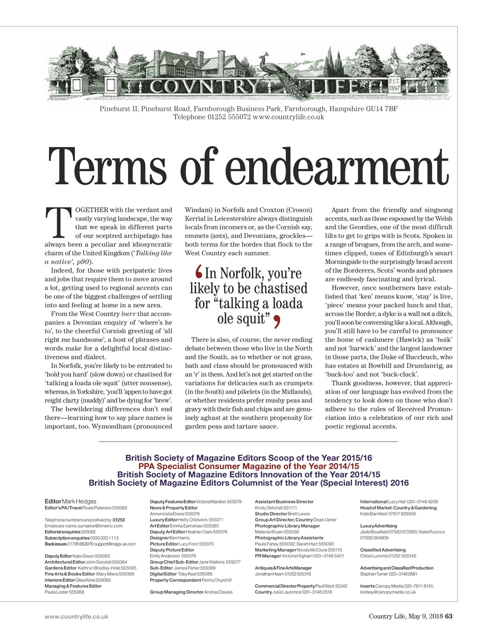 Country Life Preview Pages