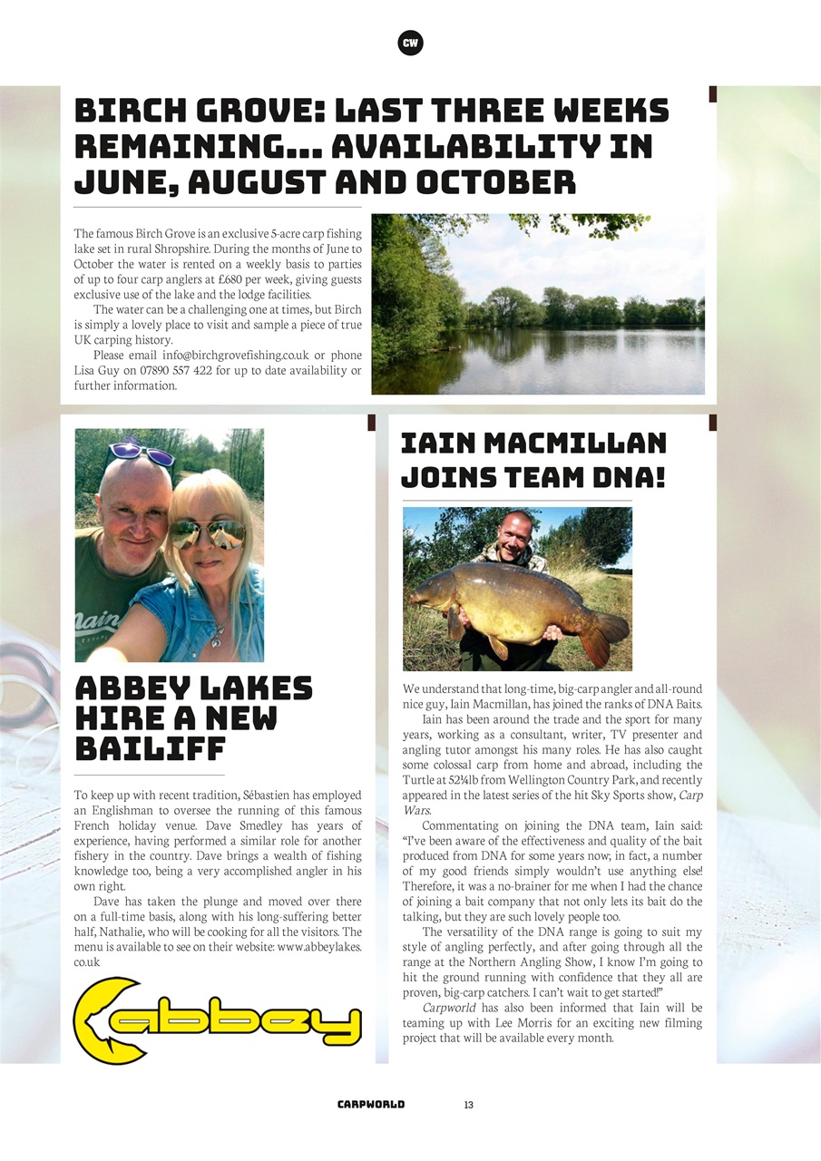 Carpworld Preview Pages