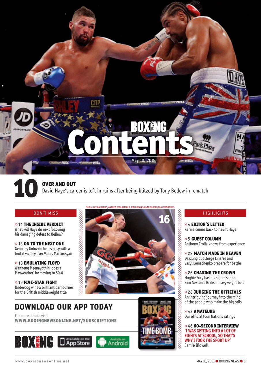 Boxing News Preview Pages
