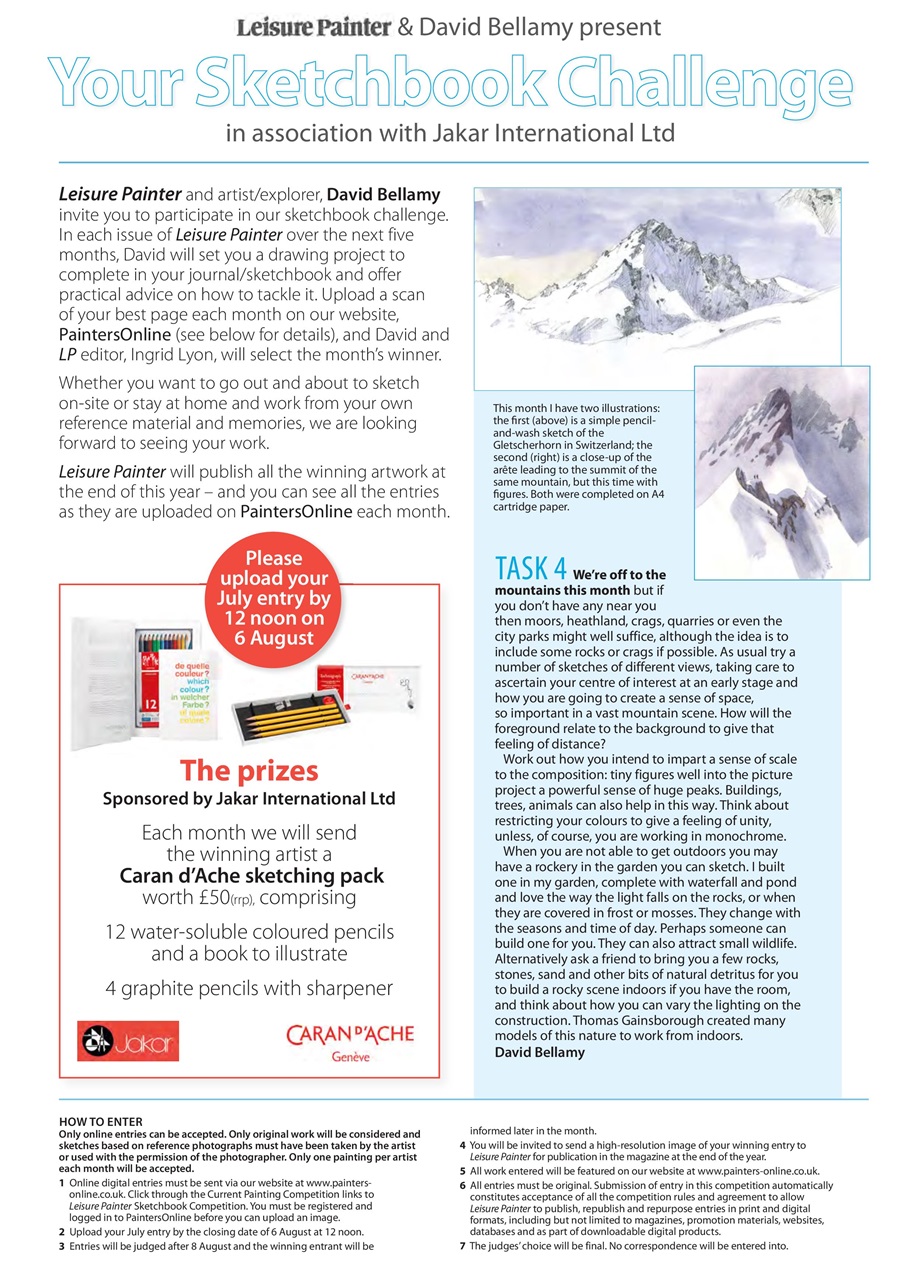 Leisure Painter & The Artist Preview Pages