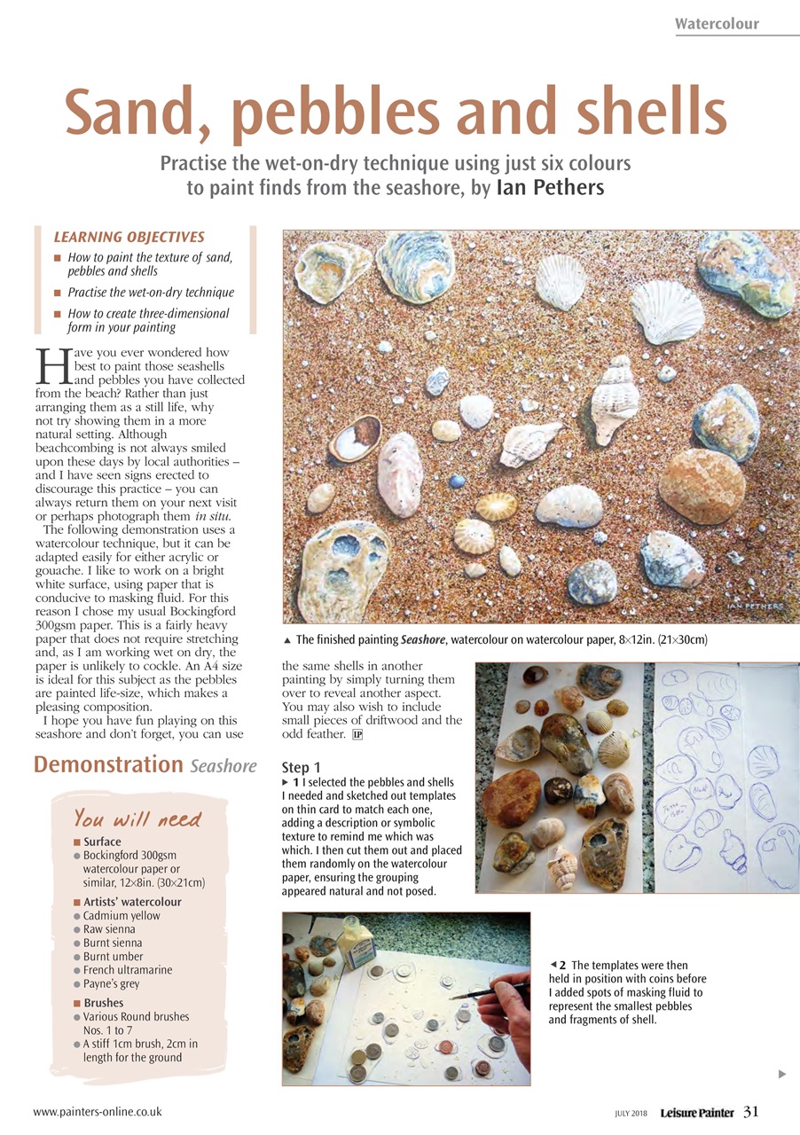 Leisure Painter & The Artist Preview Pages