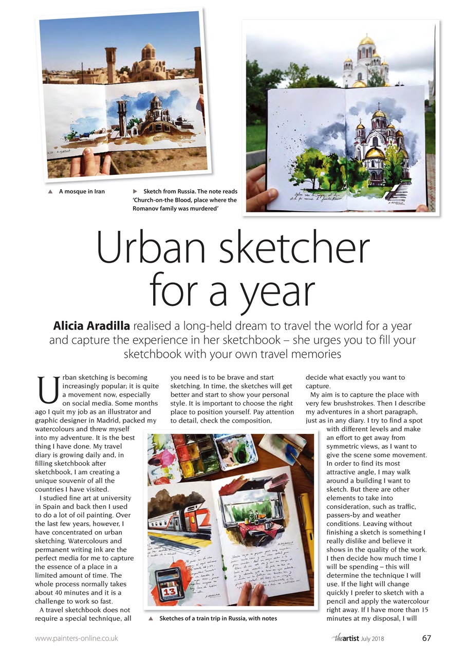 The Artist Preview Pages