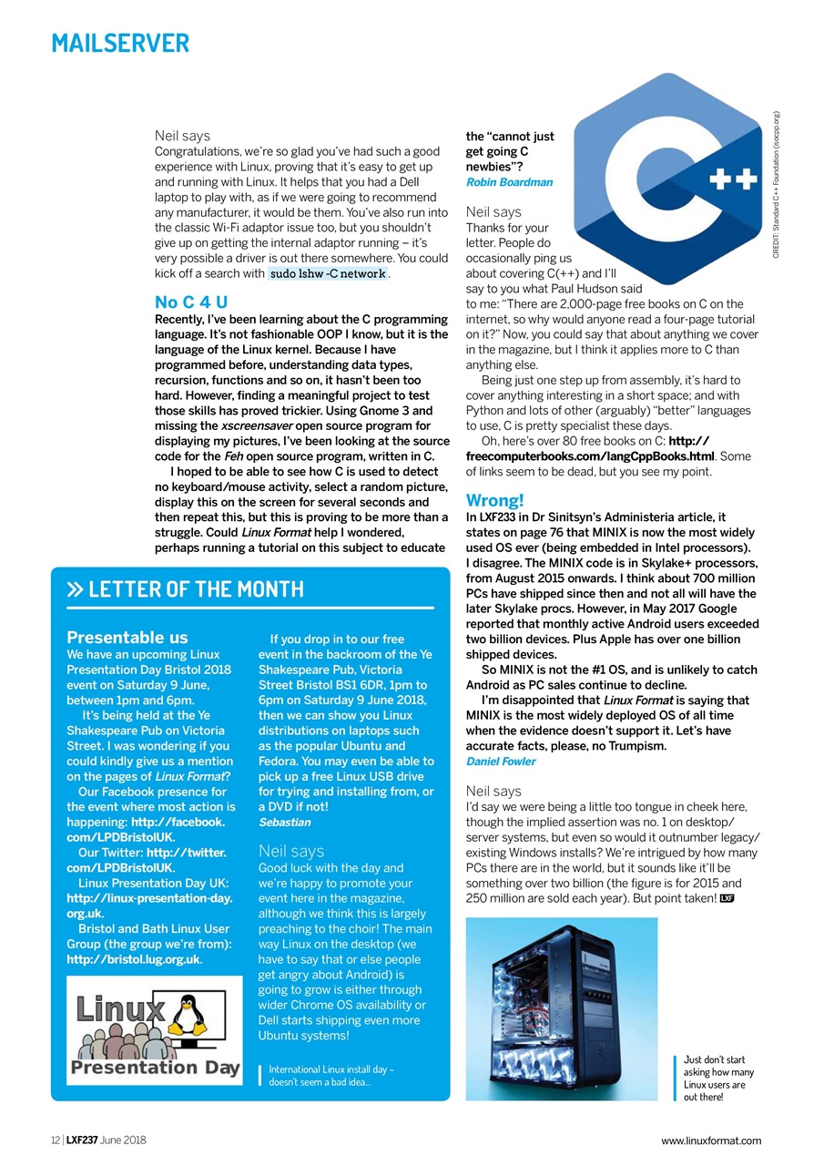 Linux Format Preview Pages