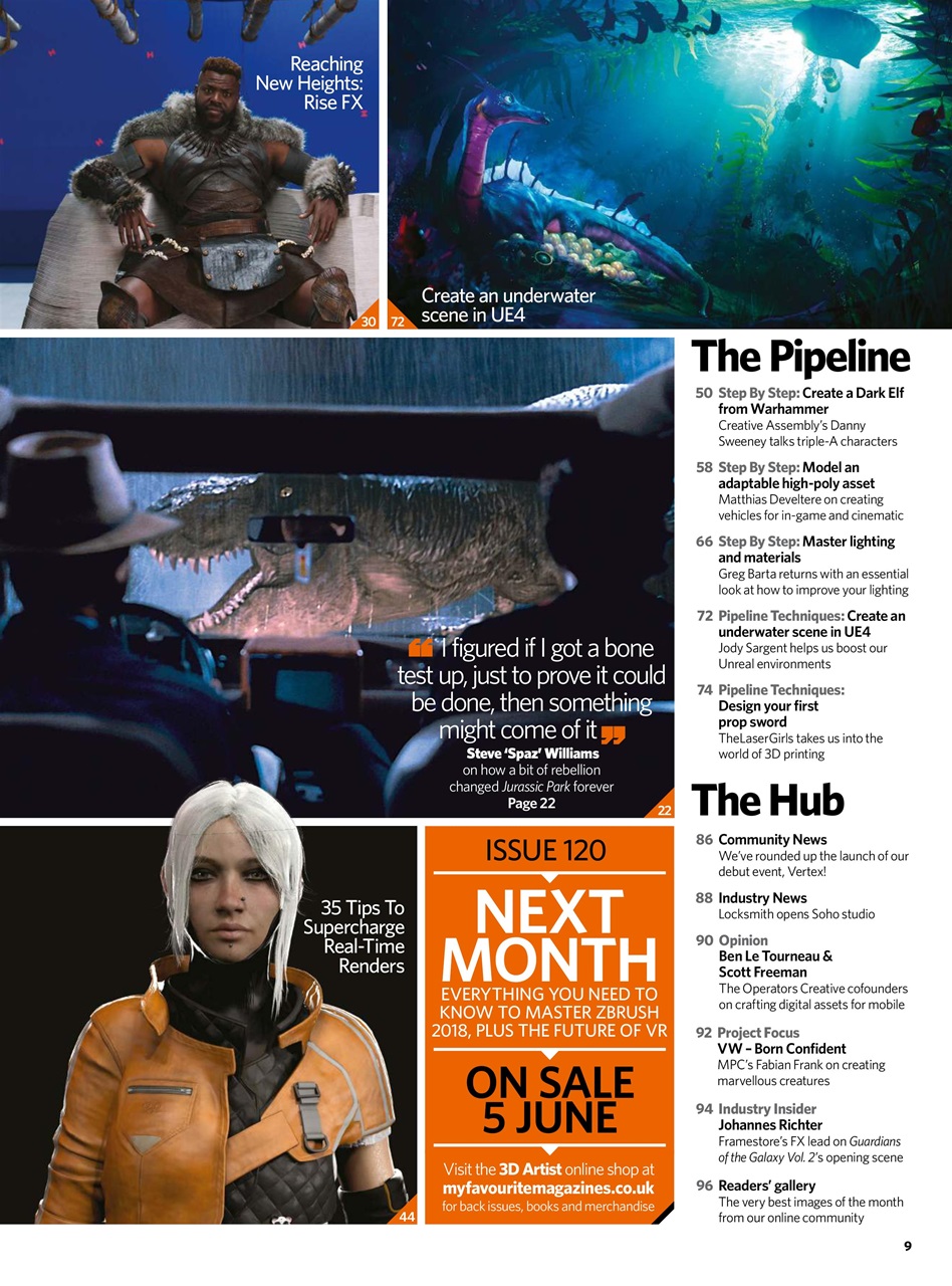 3D Artist Preview Pages