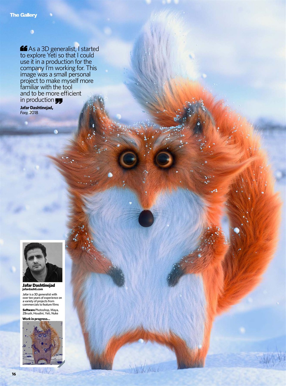 3D Artist Preview Pages