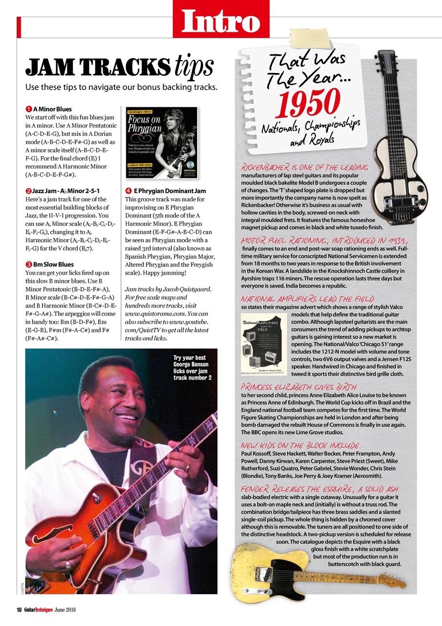 Guitar Techniques Preview Pages