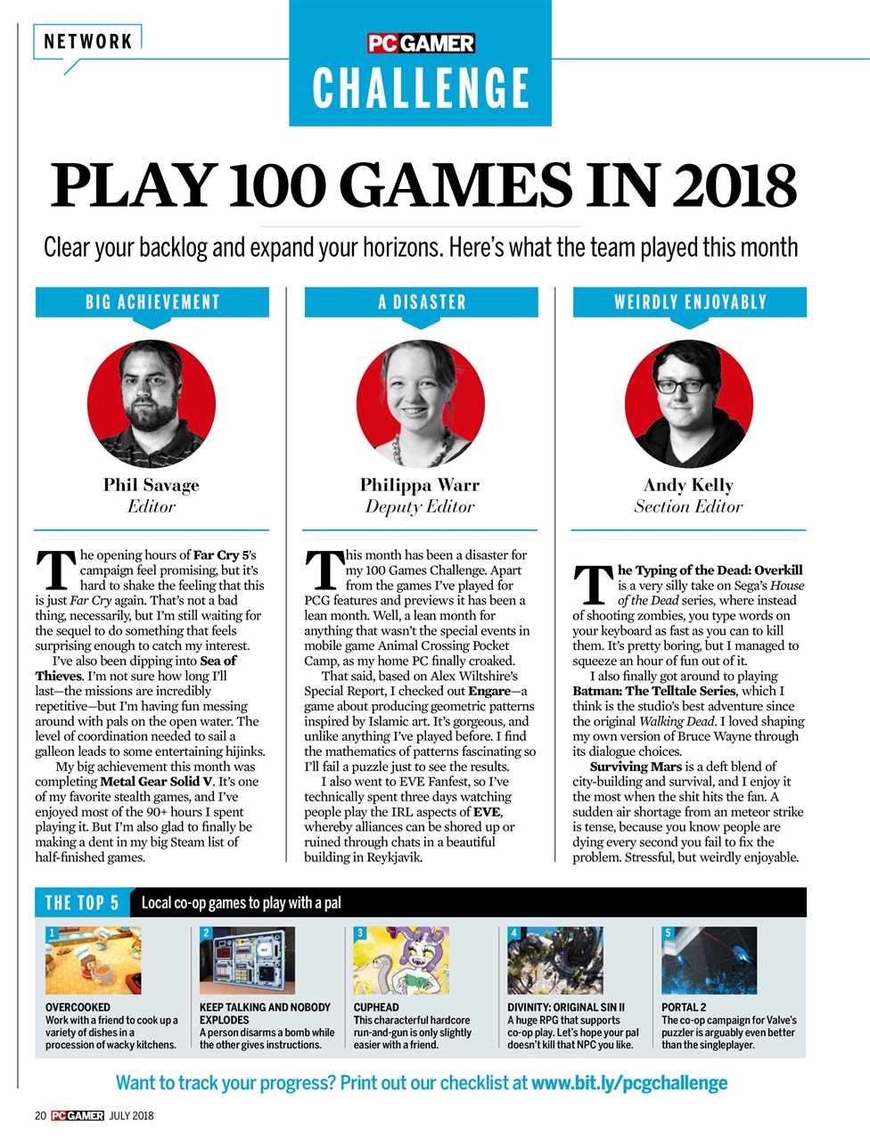 PC Gamer (US Edition) Preview Pages
