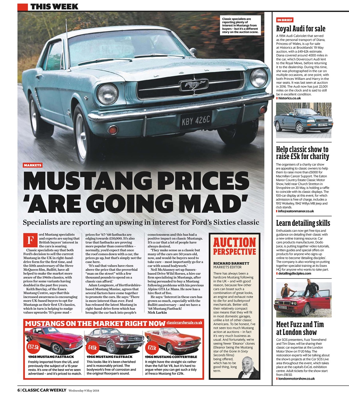 Classic Car Weekly Preview Pages