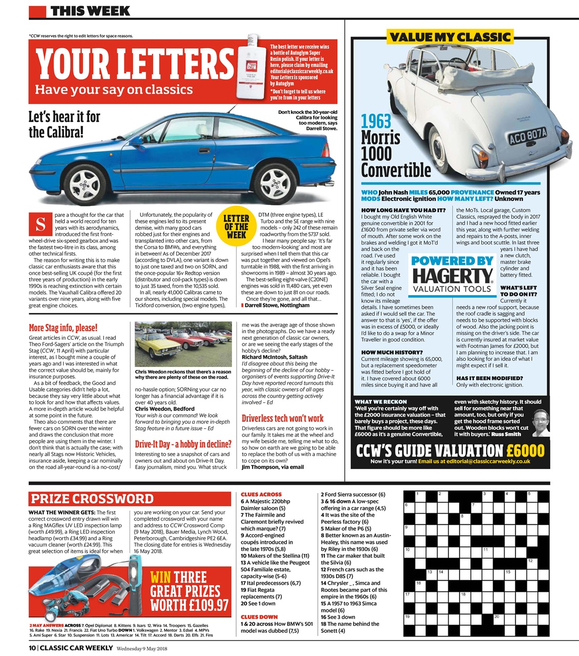 Classic Car Weekly Preview Pages