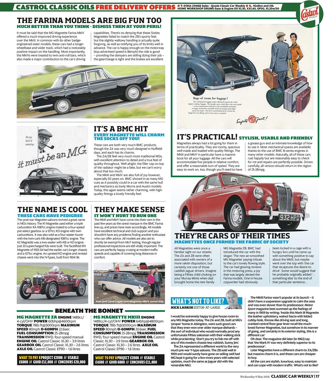 Classic Car Weekly Preview Pages