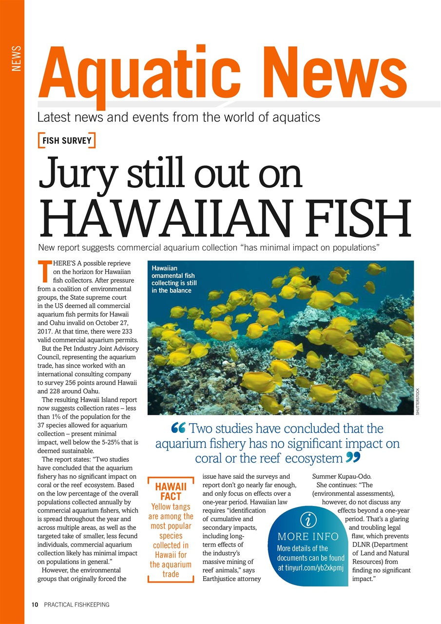 Practical Fishkeeping Preview Pages