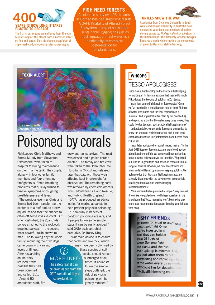 Practical Fishkeeping Preview Pages