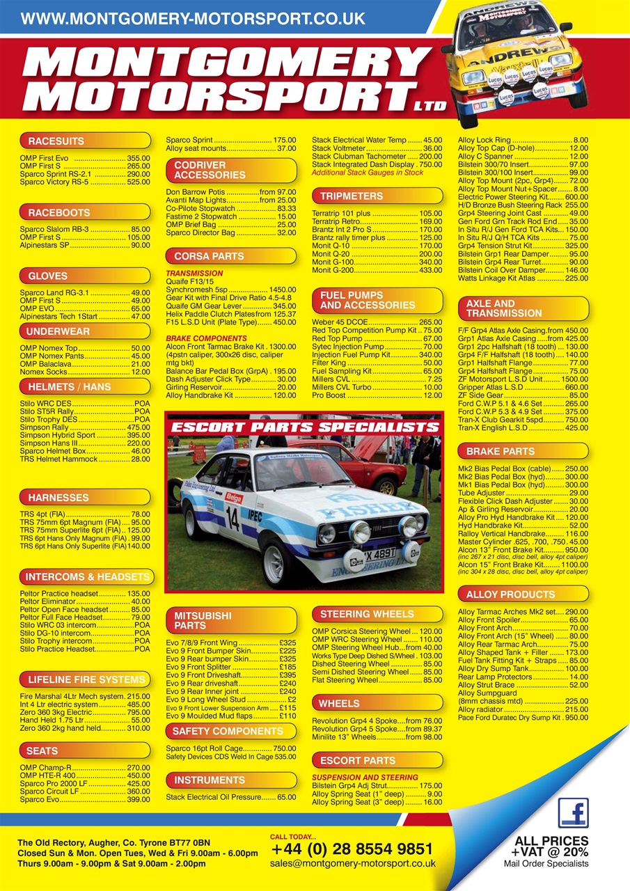 Pacenotes Rally magazine Preview Pages