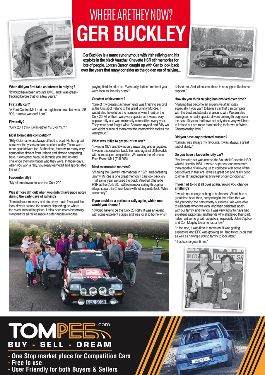 Pacenotes Rally magazine Preview Pages