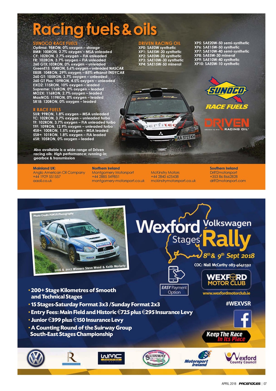 Pacenotes Rally magazine Preview Pages
