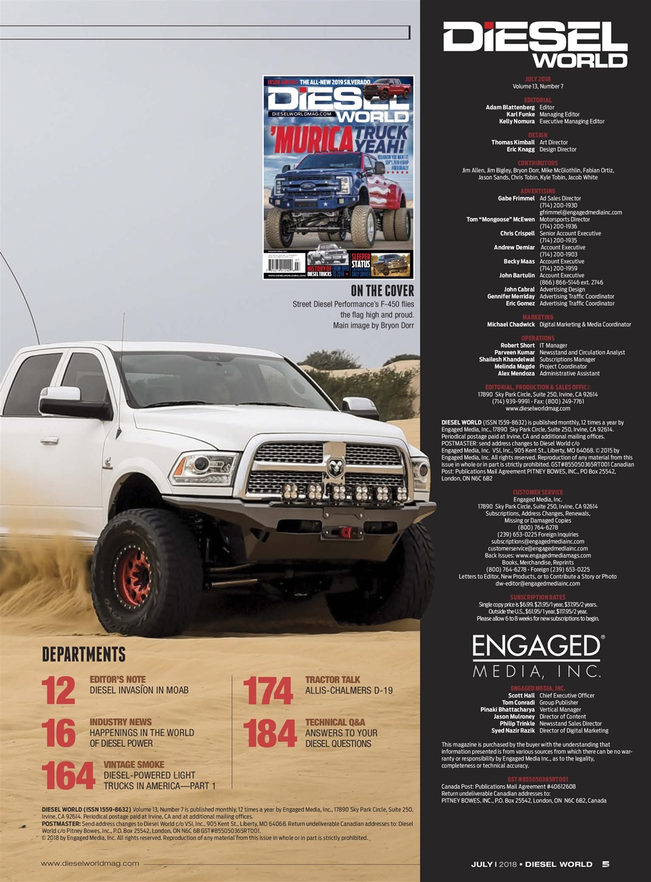 Diesel World Preview Pages