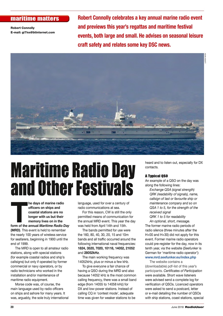 Radio User Preview Pages