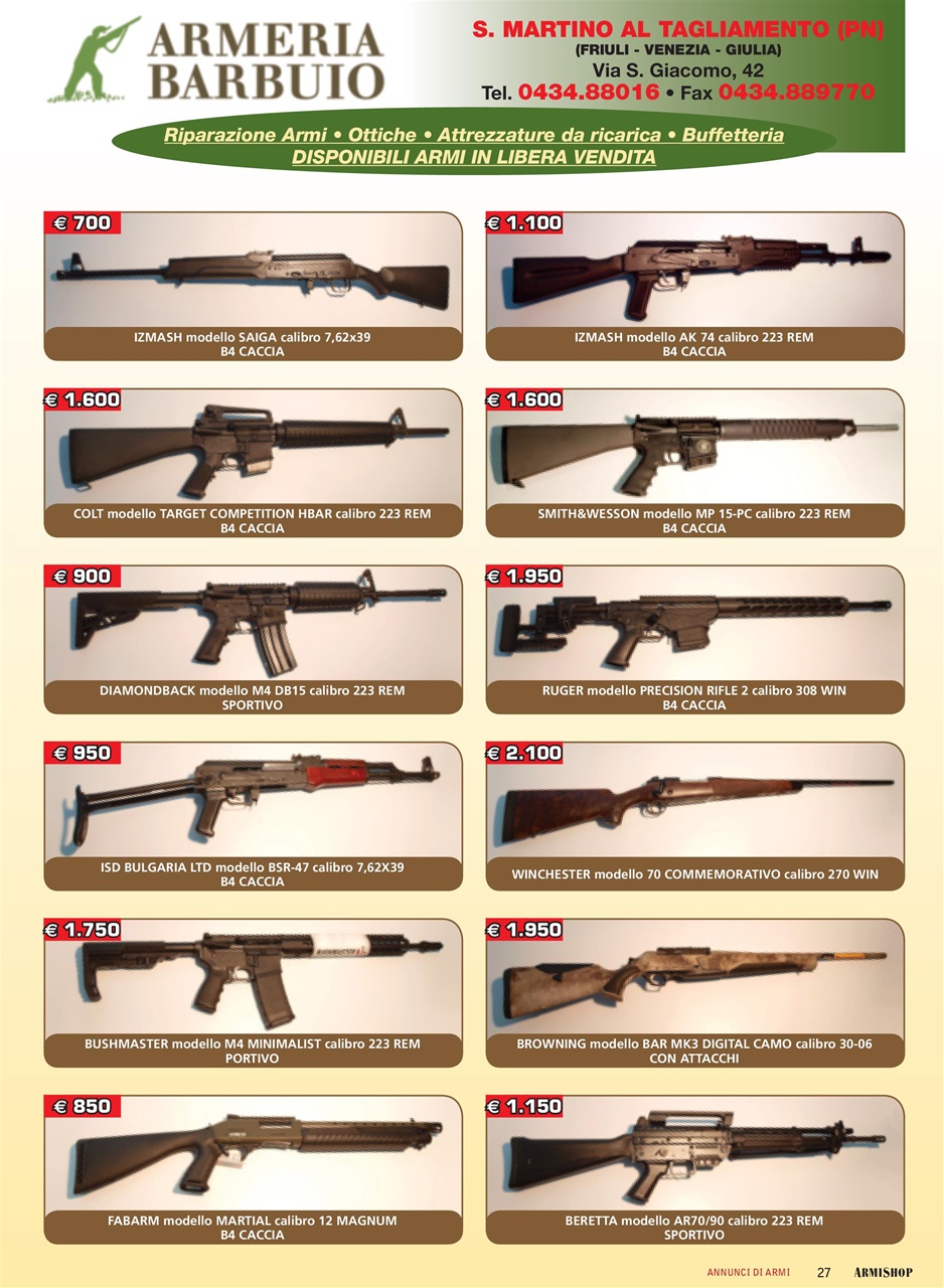 ARMI SHOP Preview Pages