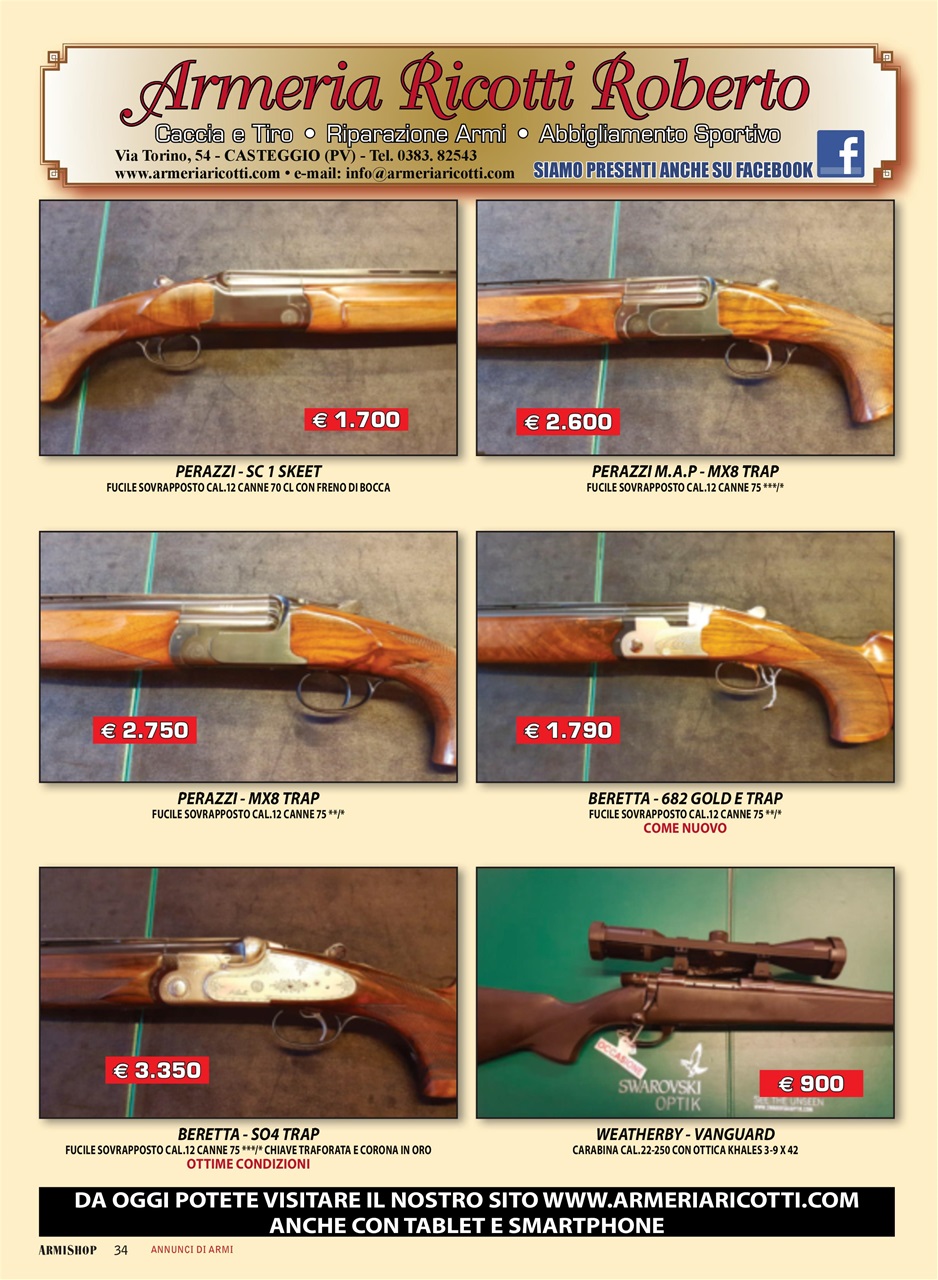 ARMI SHOP Preview Pages