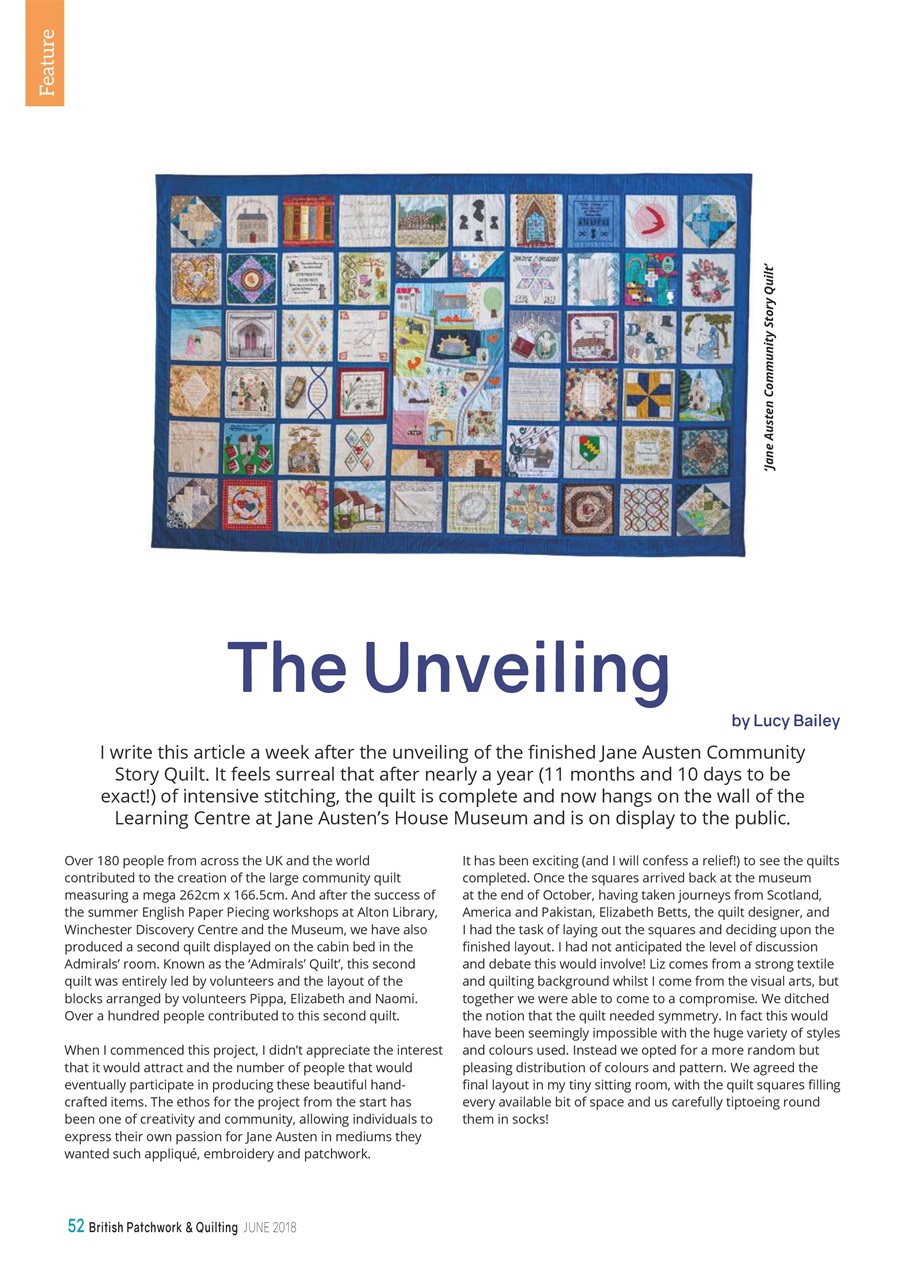 Patchwork and Quilting Preview Pages