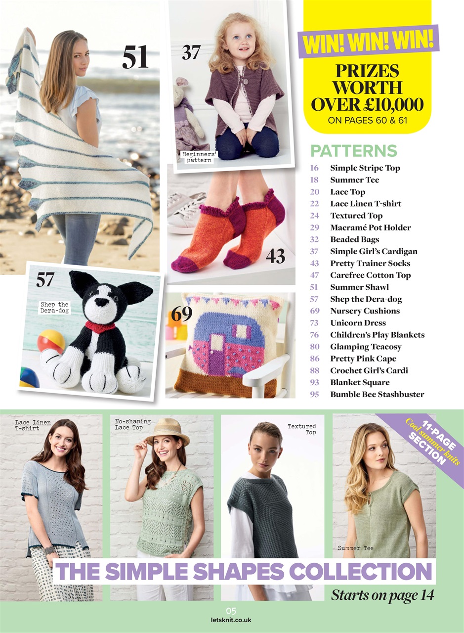 Let's Knit Preview Pages