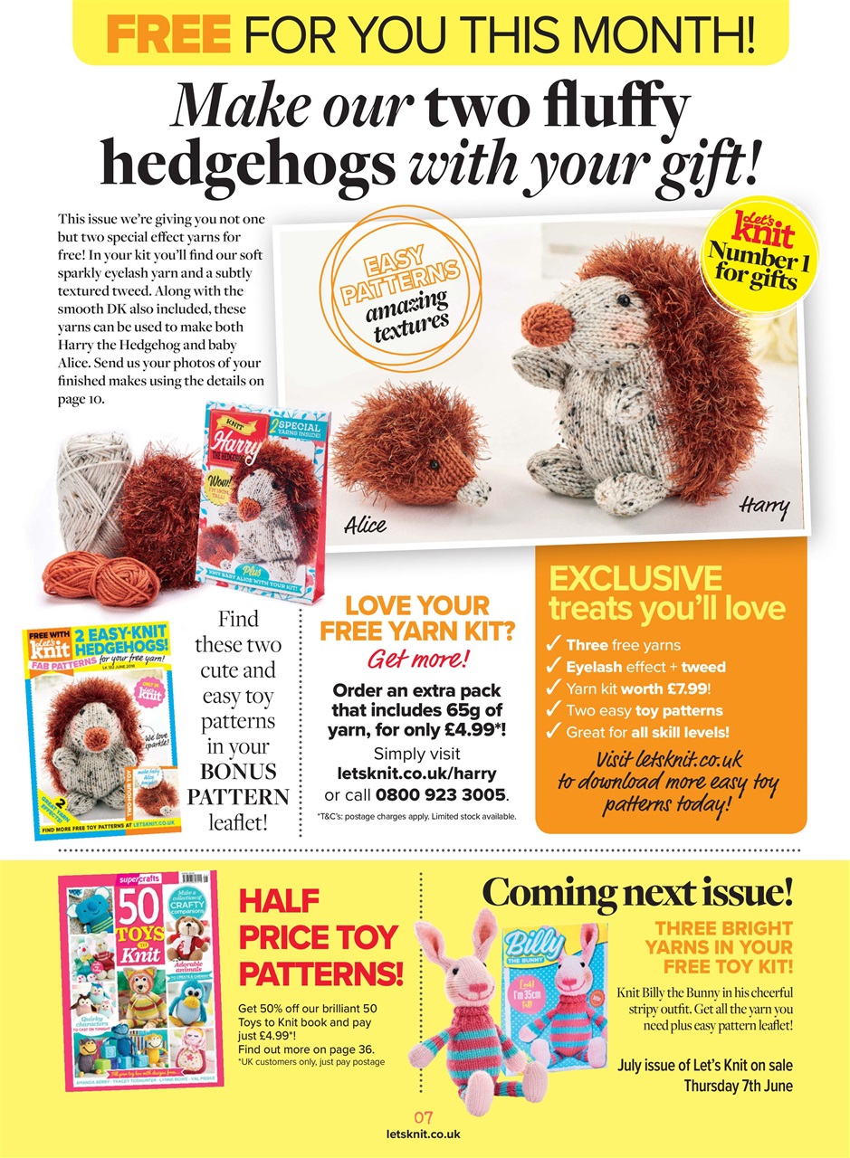 Let's Knit Preview Pages