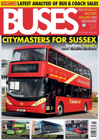 Buses Magazine issue   June 2018