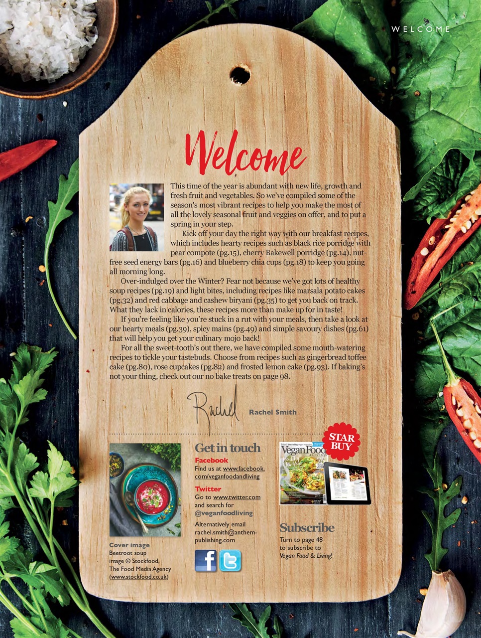 Vegan Cookbook Preview Pages