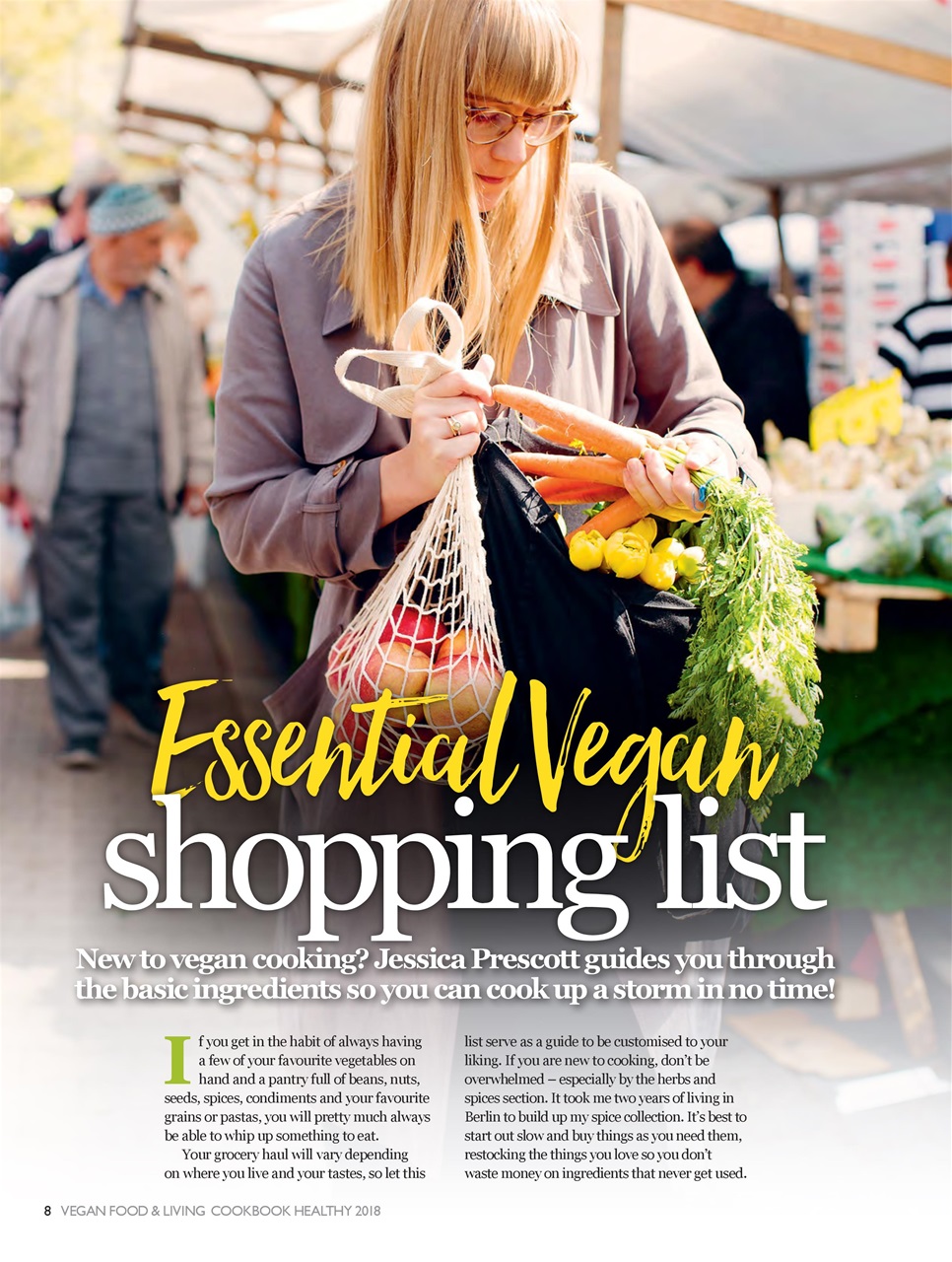 Vegan Cookbook Preview Pages